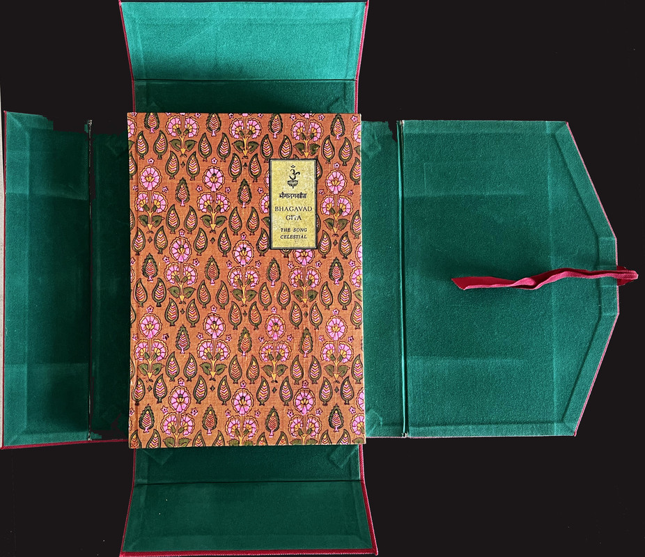 Bhagavad Gita - LIMITED EDITIONS CLUB 1964 | George Macy devotees