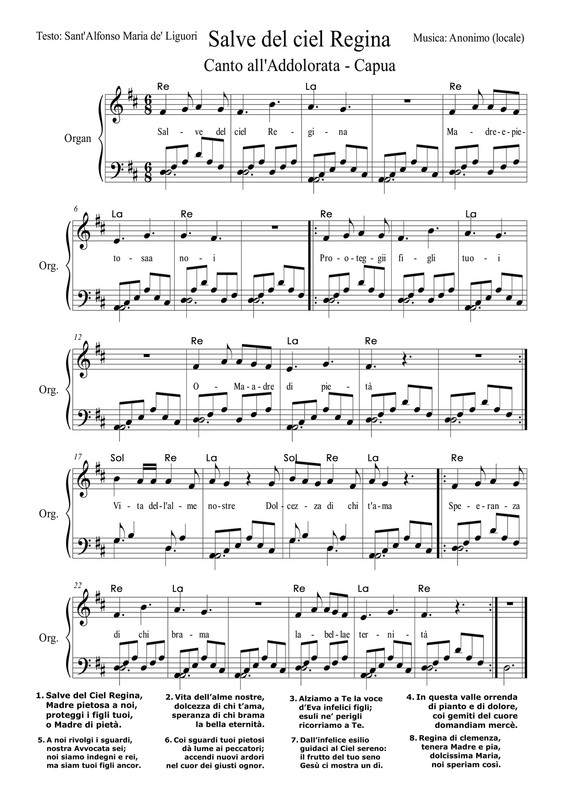 Salve del ciel Regina_2_Canto all' Addolorata (Capua)