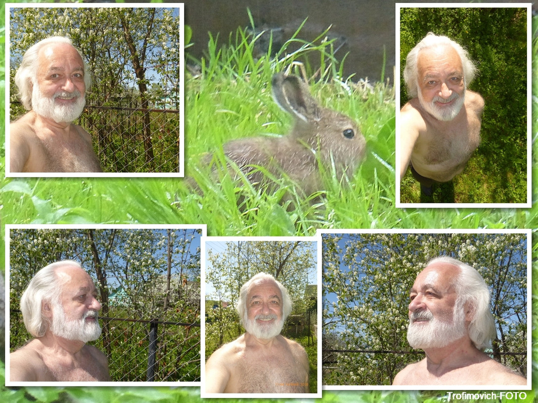 На даче, май 2018