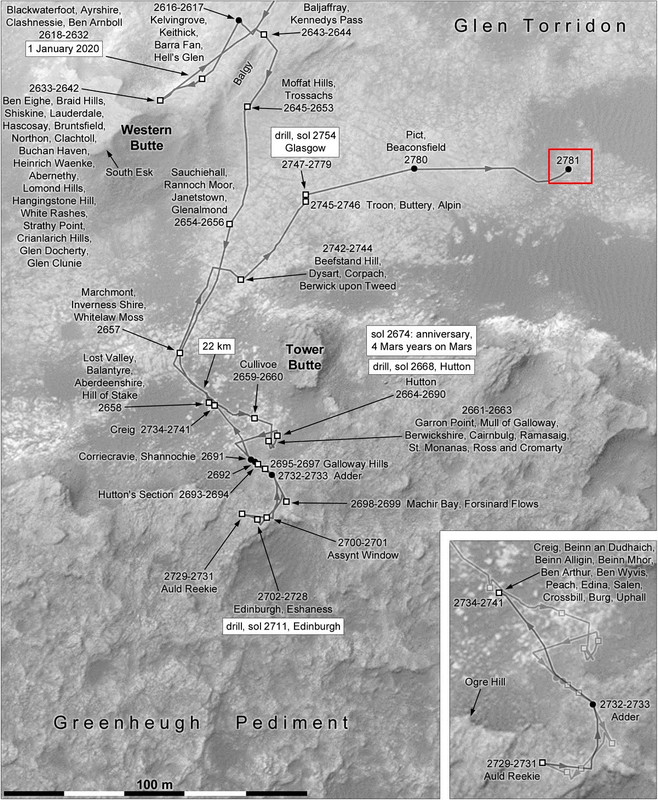 MARS: CURIOSITY u krateru  GALE Vol II. - Page 24 1-3