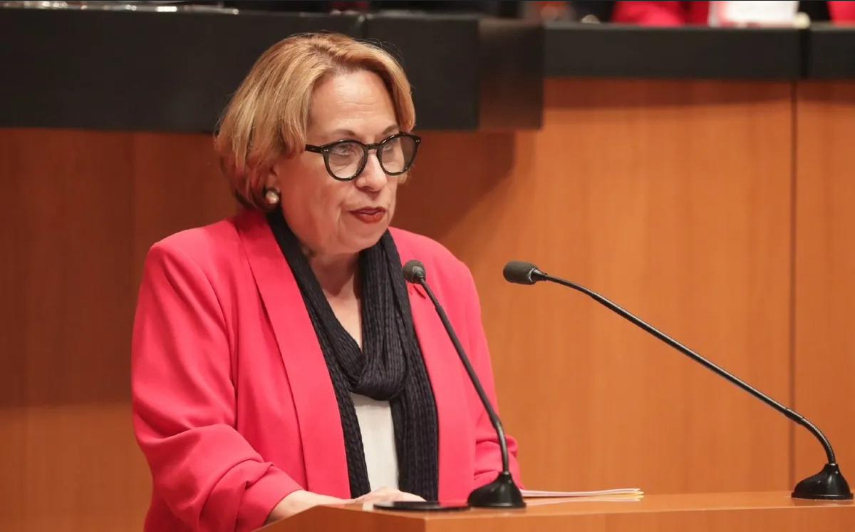 Bertha Caraveo busca la presidencia de la mesa directiva de la Cámara de Senadores