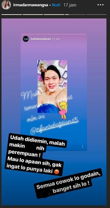 Tanggapan Irma Darmawangsa