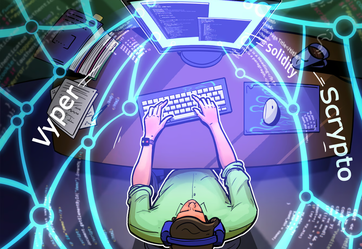 card image Программные языки для проектов блокчейна Vyper