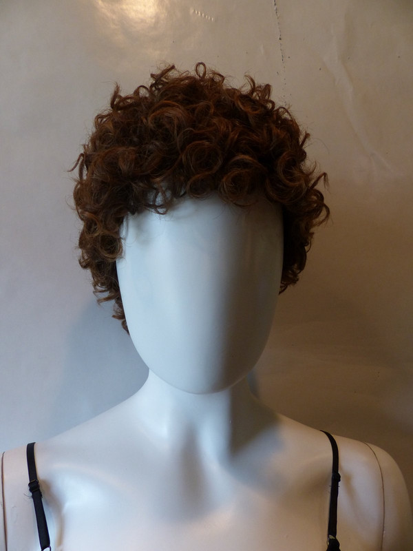 ESPECIALLY YOURS Z9020 DARK BROWN SHORT CURLY HAIR WIG SIZE AVG