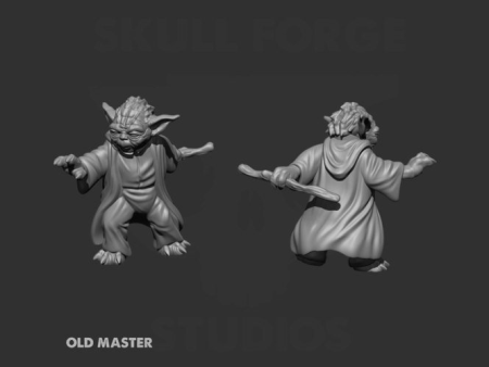 Yoda Old Master by Skull Forge – 3D Print Model
