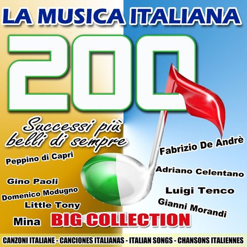 VA - La musica italiana: 200 successi più belli di sempre [Compilation] (Italian Records, 2013) FLAC