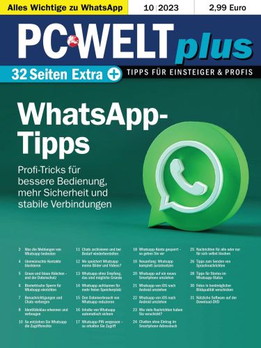 Cover: Pc Welt Plus Magazin Oktober No 10 2023