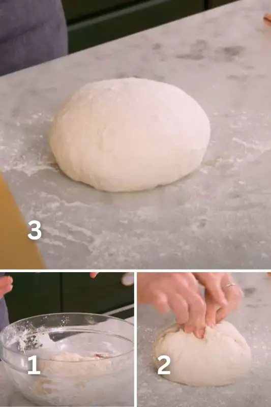 Making bread dough