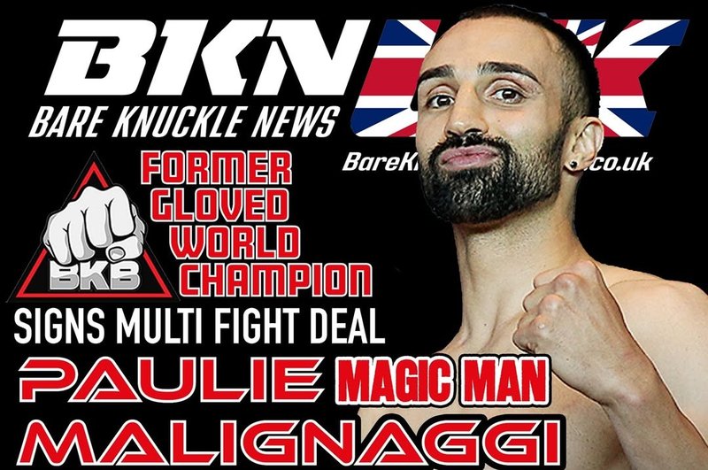 Поли Малиняджи ще се бие с голи ръце за Bare Knuckle Boxing