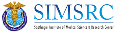 SIMSRC Sapthagiri Institute of Medical Sciences & Research Centre logo