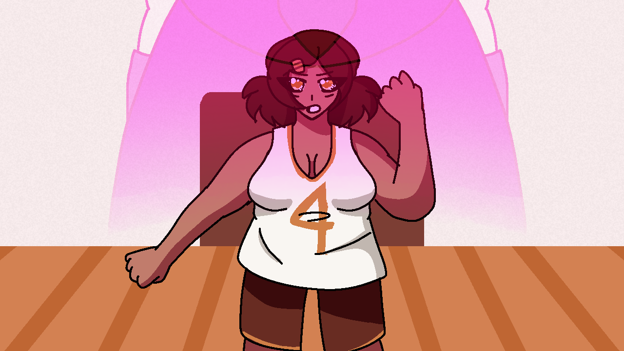 Yumi standing up to Engine