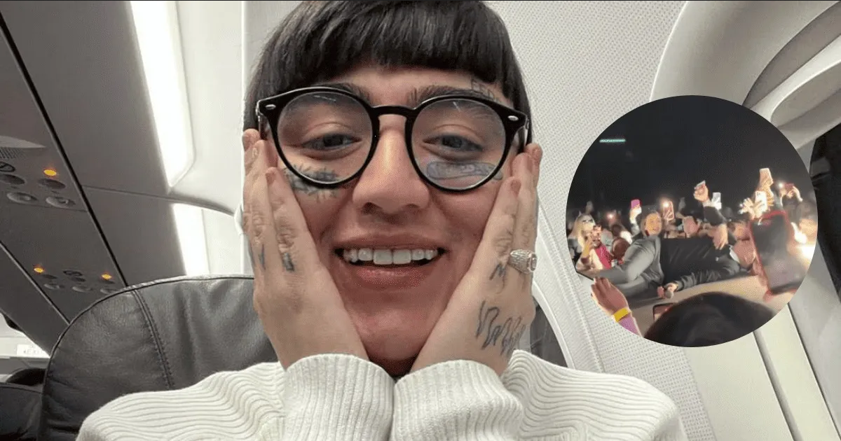 Dani Flow protagoniza terrible caída en pleno show, así fue el momento