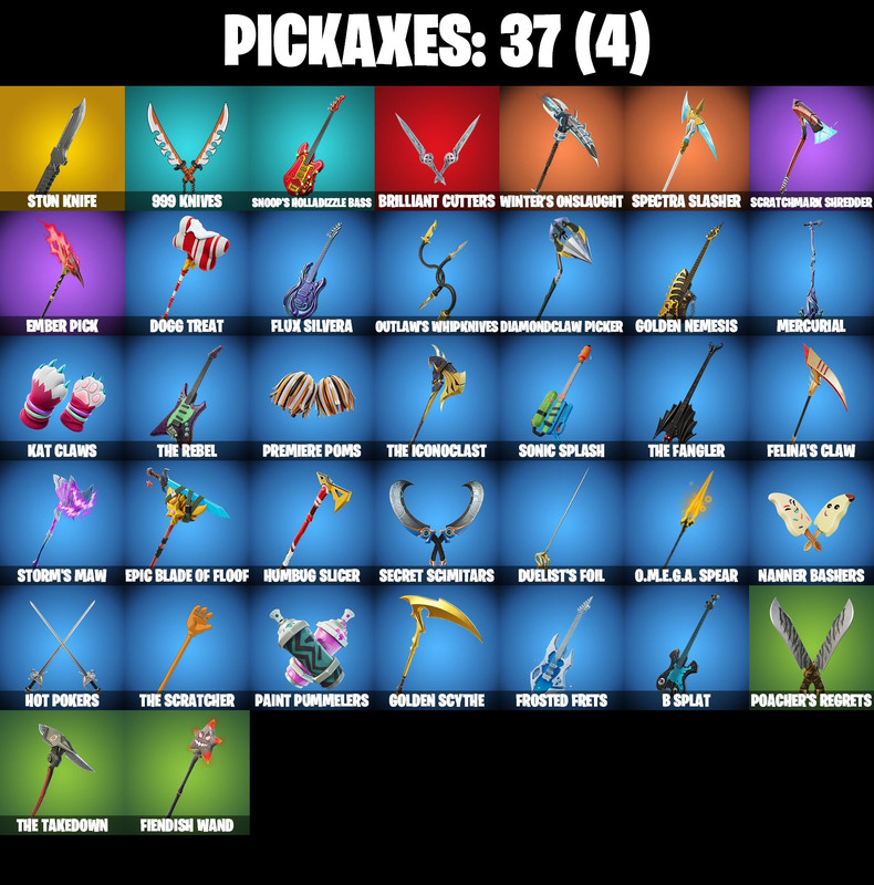 pickaxes comp