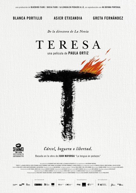 TÉASER PÓSTER Y TRÁILER DE LA PELÍCULA “TERESA”, DIRIGIDA POR PAULA ORTIZ