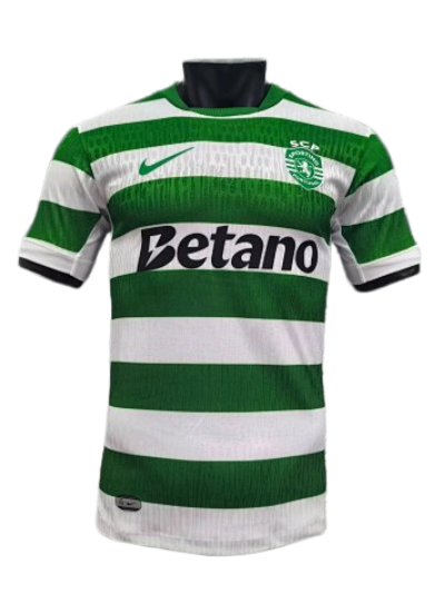 2526 Season Sporting Lisbon Home Player Edition Jersey