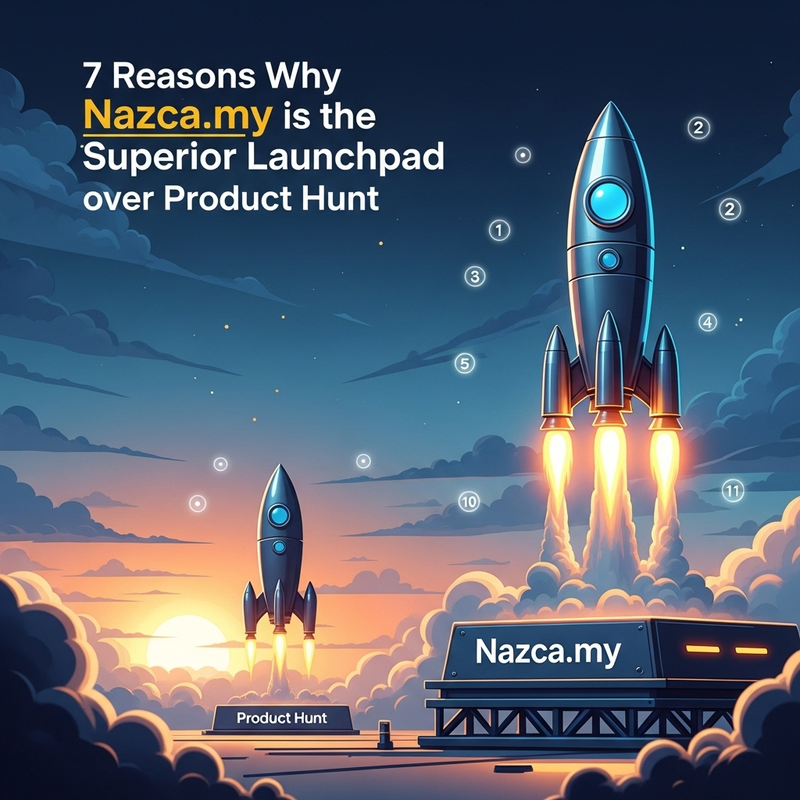 The Indie Revolution: 7 Reasons Why Nazca.my is the Superior Launchpad over Product Hunt