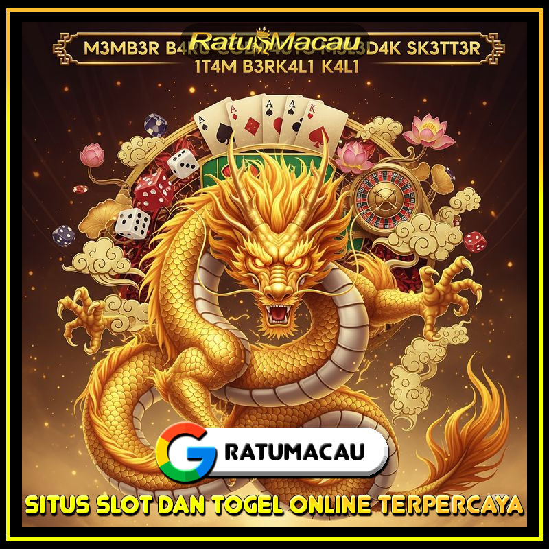 RATUMACAU: Situs Live Casino Resmi Dan Slot Toto 4D Online image 1