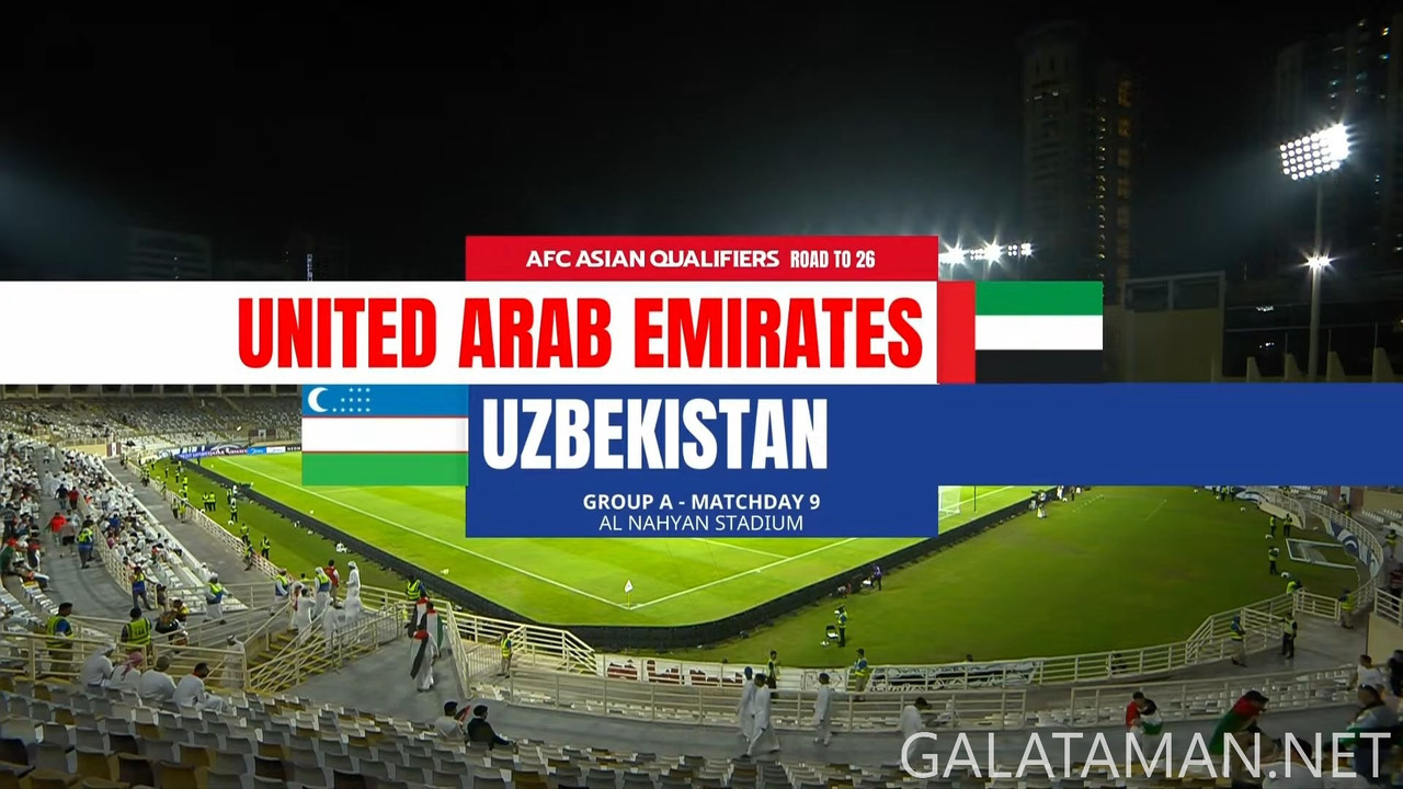United Arab Emirates vs. Uzbekistan ¦ Full Match ¦ AFC Asian Qualifiers™ Road to 26 (1080p_30fps_H26