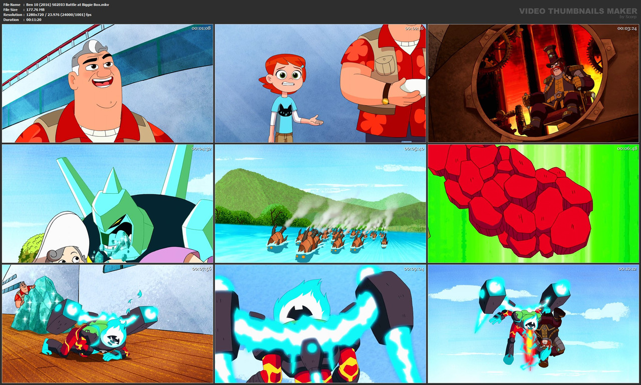 Ben 10 (2016) S02E03 Battle at Biggie Box.mkv