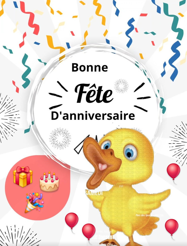 c'est l'anniversaire de qui aujourd'hui ???
