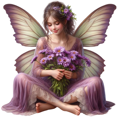 Fairy&PurpleDaisies4AImadeByLoriM2-24