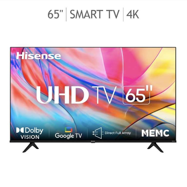 Costco: Pantalla Hisense 65” A7K pagando con Paypal y TDC Citibanamex