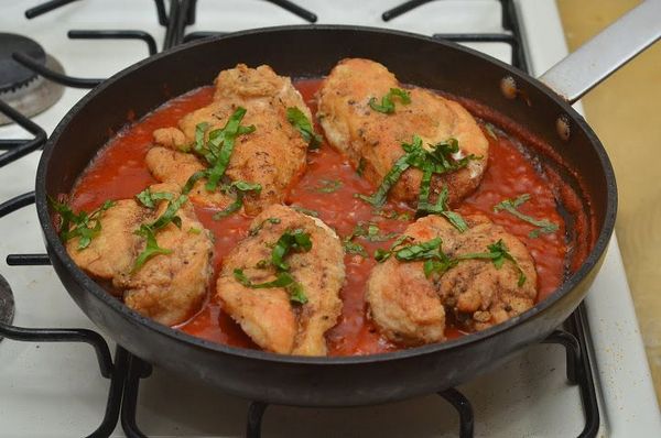 Куриное филе в яблочном соусе Куриное филе в яблочном соусе