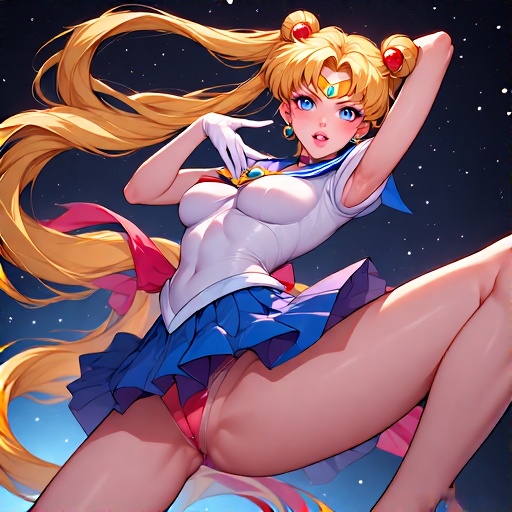 Sailor-Moons-in-very-short-ski-16