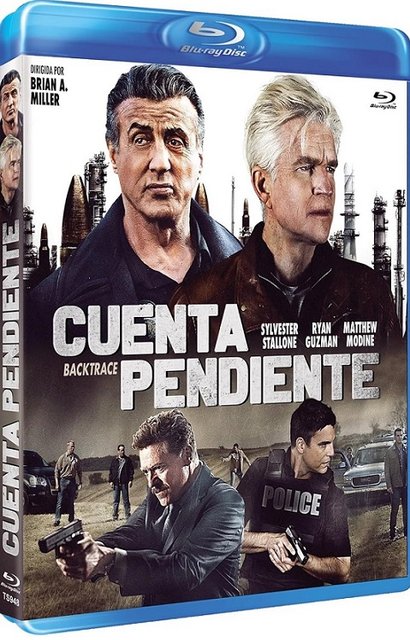 Portada - Cuenta Pendiente (Backtrace) [Full BluRay 1080p][Cast/Ing][Sub:Varios][Acción][2018]
