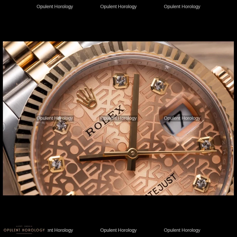 Rolex Datejust 36 Gold Plated 18K Computer Dial Jubilee Automatic