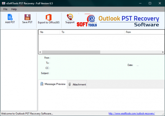 eSoftTools PST Recovery 6.5