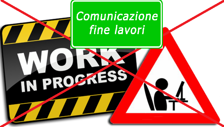 FINE LAVORI