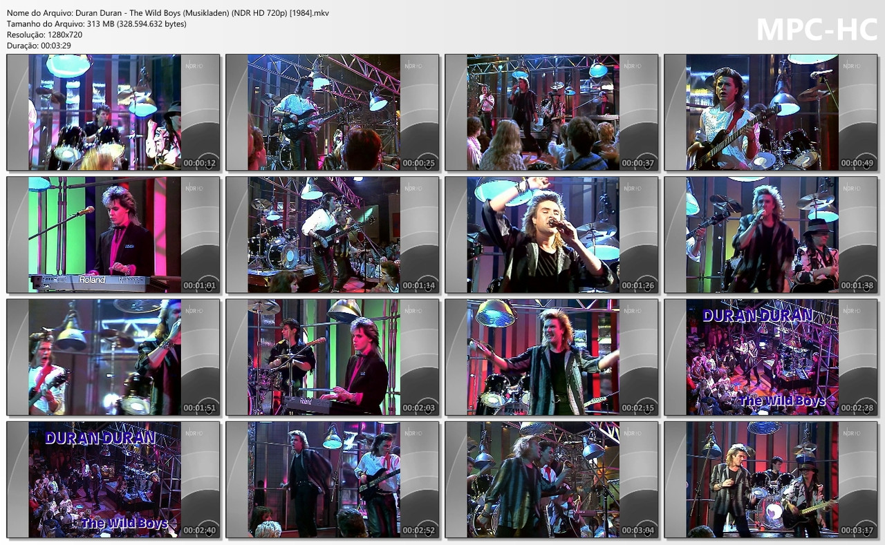 Duran Duran - The Wild Boys (Musikladen) (NDR HD 720p) [29.11.1984]
