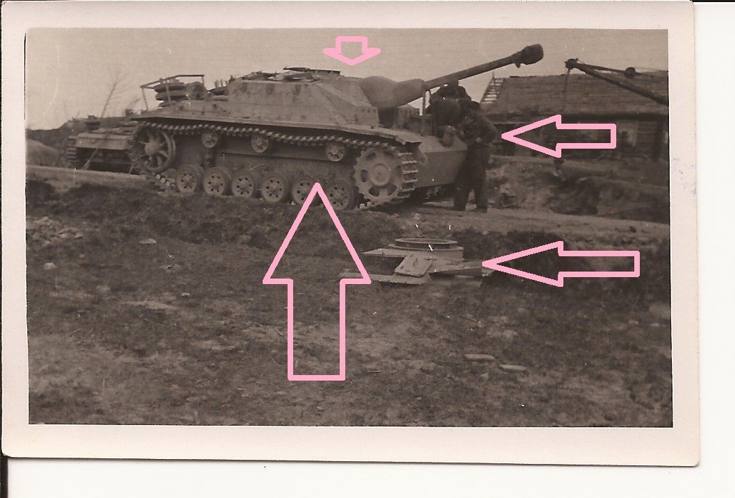 Foto Panzer Sturmgeschütz III Sturmartillerie We