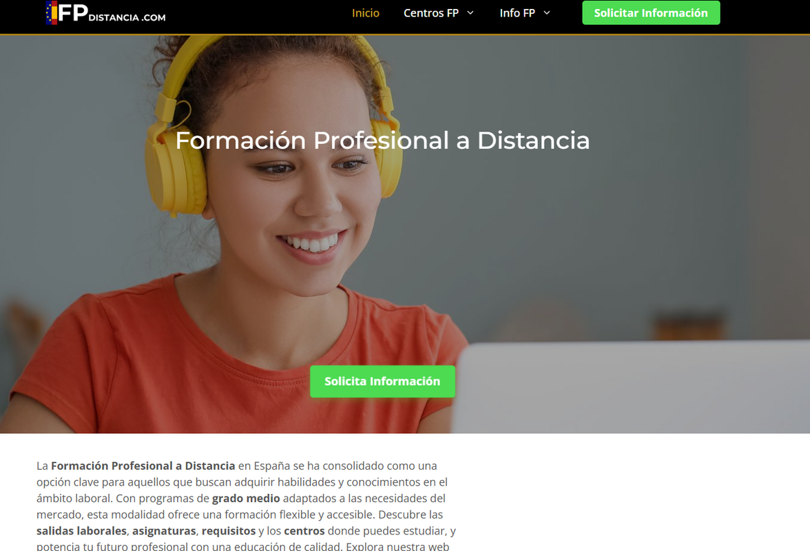 ciclo formativo de FP a distancia