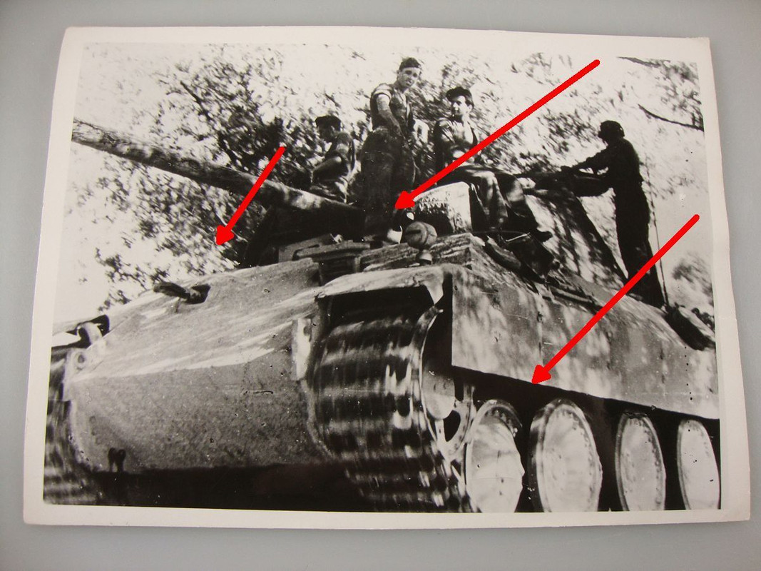 PANTHER, Sd.Kfz.171, Seitenschürzen, Zimmerit, A