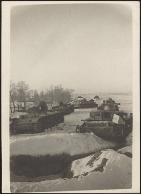 ?азбитые немецкие танки под г. Сталинградом.2