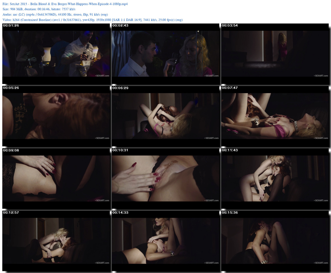 Sex Art 2015 Bella Blond Eva Berger What Happens When Episode 4 1080p s