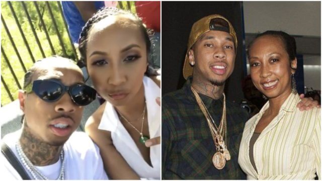 Tyga bersama ibunya, Pasionaye Nguyen 