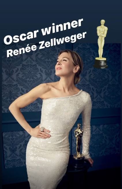 Renée Zellweger menenangkan penghargaan Oscar Aktris Terbaik melalui film Judy.