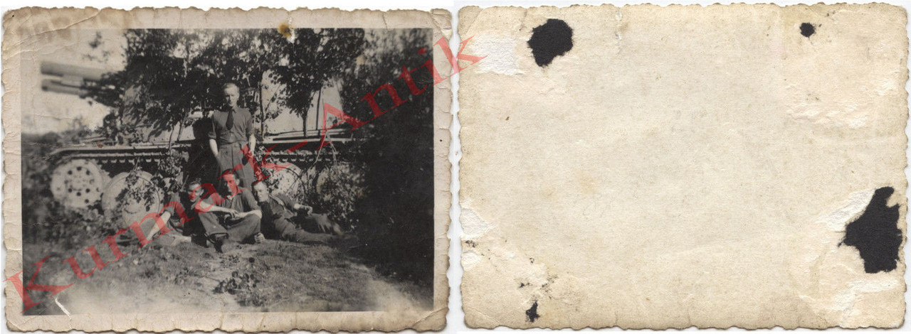 Foto Wehrmacht Italien 1944 Panzer Jäger Artille