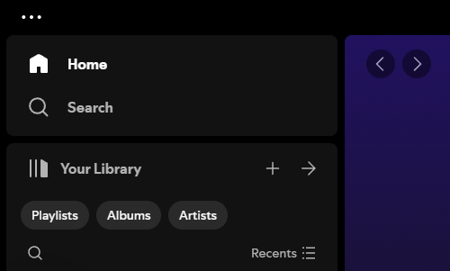 spotify-navbar