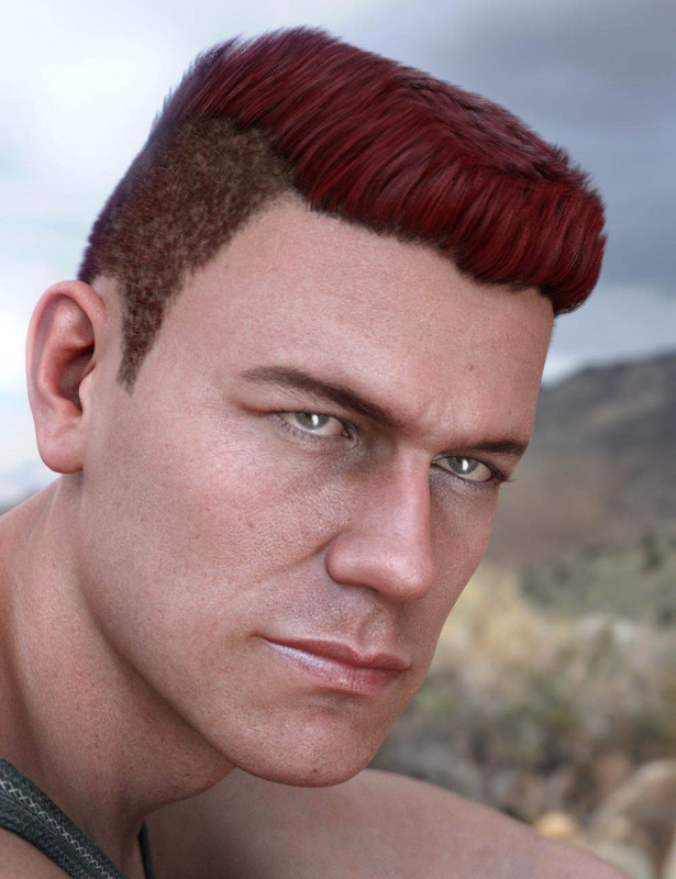 derek hair for genesis 8 and genesis 3 males 00 main daz3d