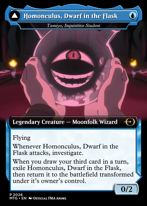 Tamiyo Inquisitive Student (Homonculus Dwarf in the Flask)