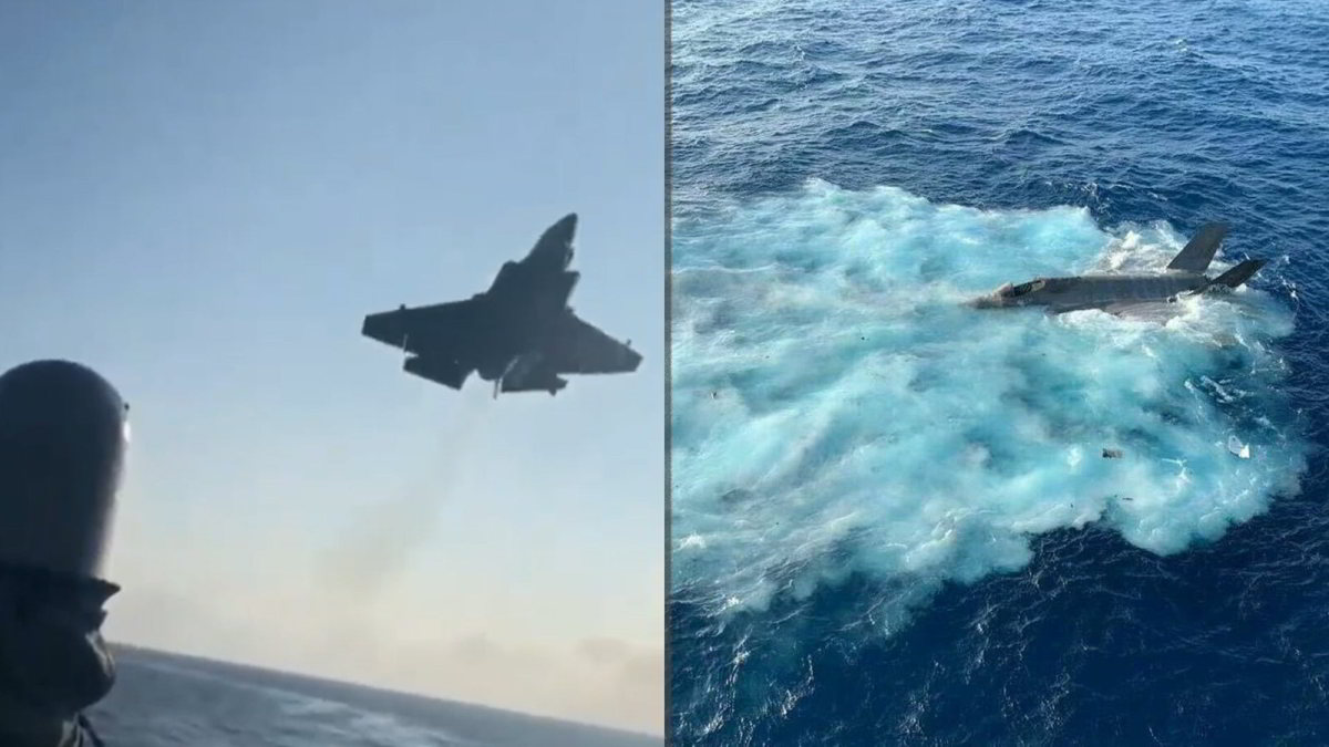 Video: Incidente in fase di atterraggio di un Aereo Caccia Stealth F-35