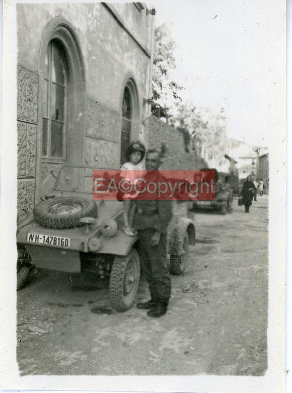 PKW Auto Kübelwagen VW Typ 82 Italien Foto