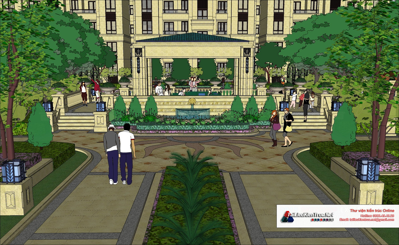 9-model-phoi-canh-3d-file-sketchup-biet-thu-lau-dai-phap-co68 (6