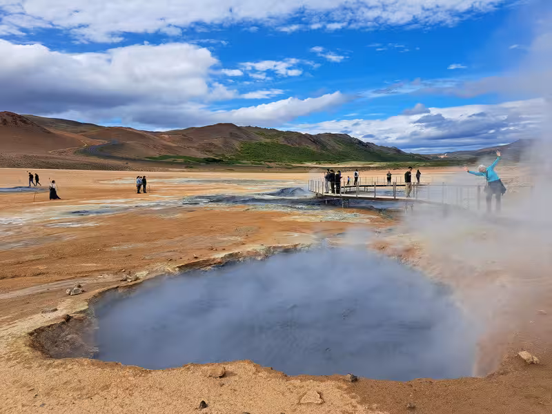 8/07/2025 ZONA VOLCÁNICA KRAFLA, HVERIR. DETTIFOSS Y HAFRAGHSFOSS POR 864 (ESTE) - 2º Viaje a la Tierra del Hielo y Fuego de 21 días (en construcción, con videos) (21)