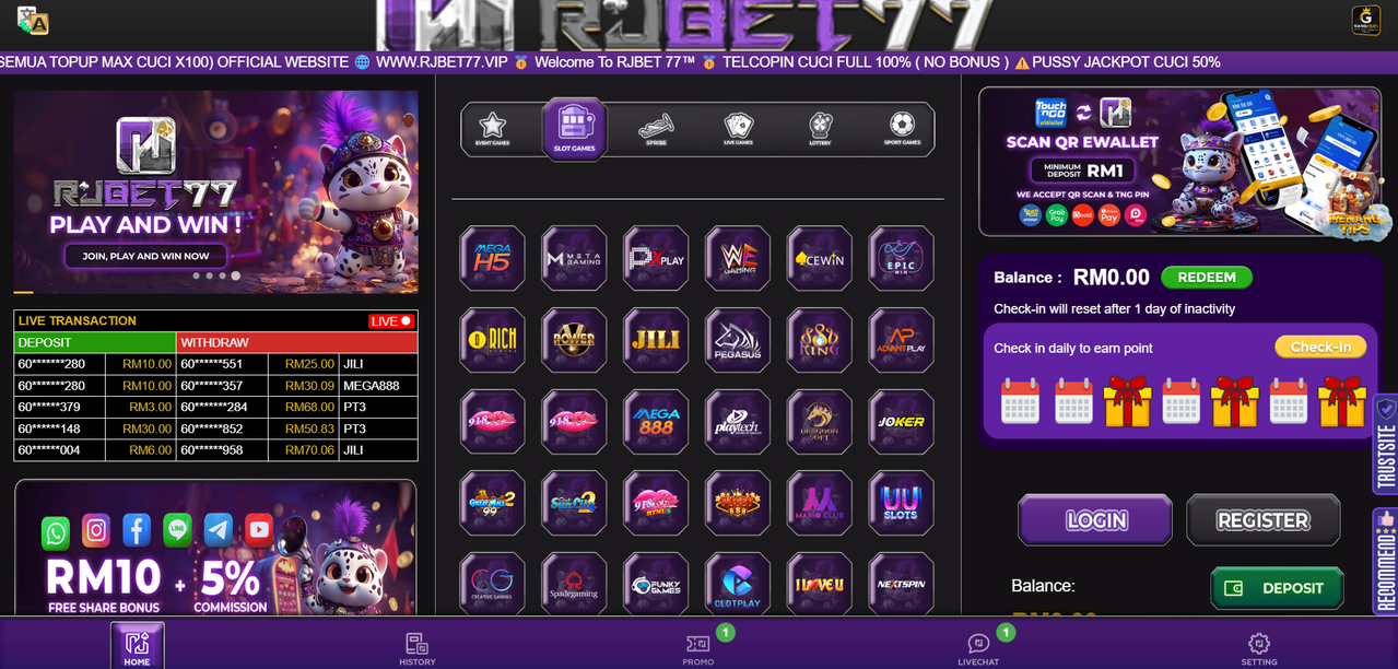 rjbet77-link-free-credit-no-deposit