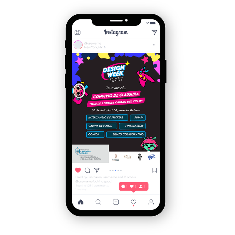 Publicaciones Instagram Design Week